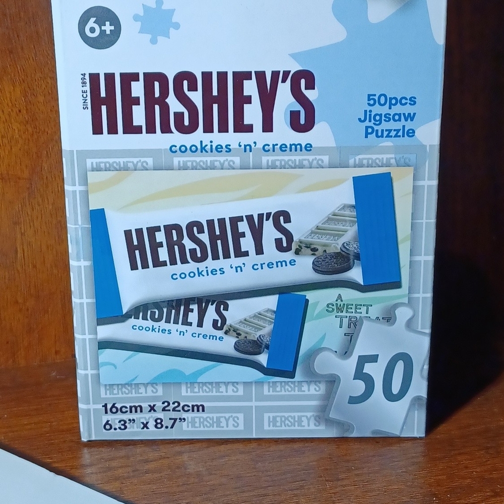 Cookies 'n' Creme Jigsaw Puzzle - Blue and White